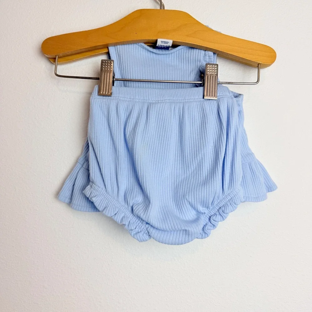 Baby Girl Summer Bundle 3-6M Carter's Old Navy Cat & Jack Romper Sunsuit 4 Sets